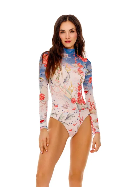 Seashell One Piece Swimsuit - Flex
