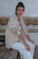 Seashell Oversized Linen