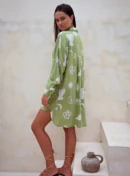 Seashell Vessel Shirt Dress