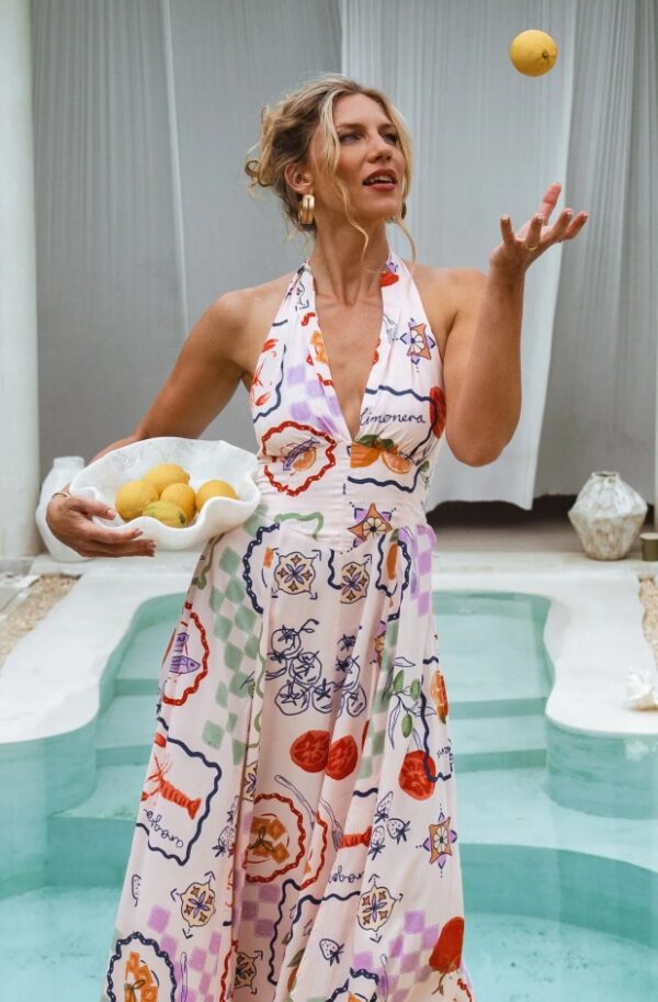 Seashell Halter Maxi - Image 2